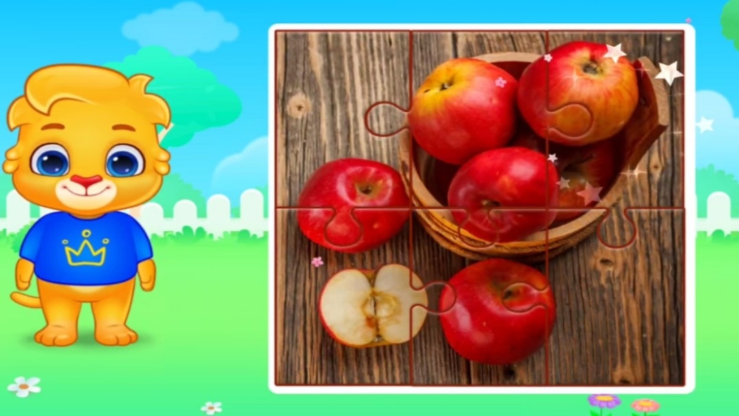 Развивающий Мультфильм для Детей/Собери Пазлы Предметы/Учим названия Предметов/Обучающие Мультики