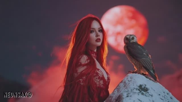 Poetic Blade мрачная готика тёмное техно  падший ангел NEONSAX Feat. Dj YouRA (RED ALERT)@