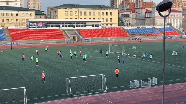 Тренировка. Игровое упражнение. ФК Сибирь-2010 (20.04.2026) 4К