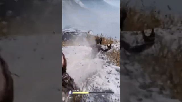 Кратос против Бальдра (God Of War 2018). финал битвы.