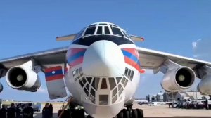 В Бейруте приземлился спецборт МЧС России.