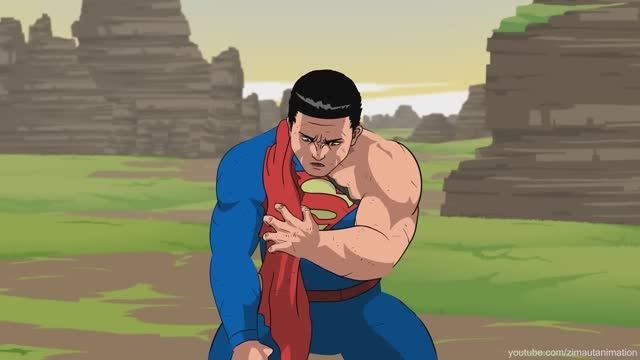 SUPERMAN VS HULK Animation (Full Version) -Taming The Beast II