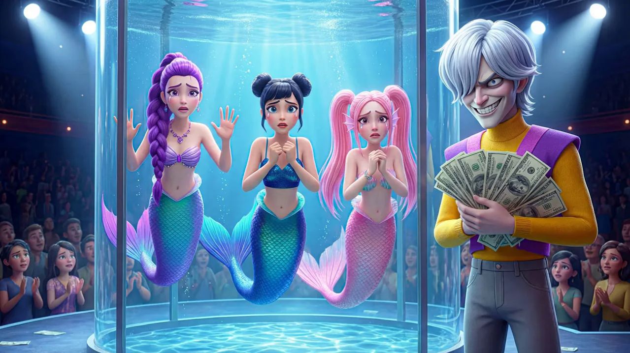 Таинственный Саджа похищает русалок Руми, Миру и Зои ради денег ｜ Популярные охотники на демонов