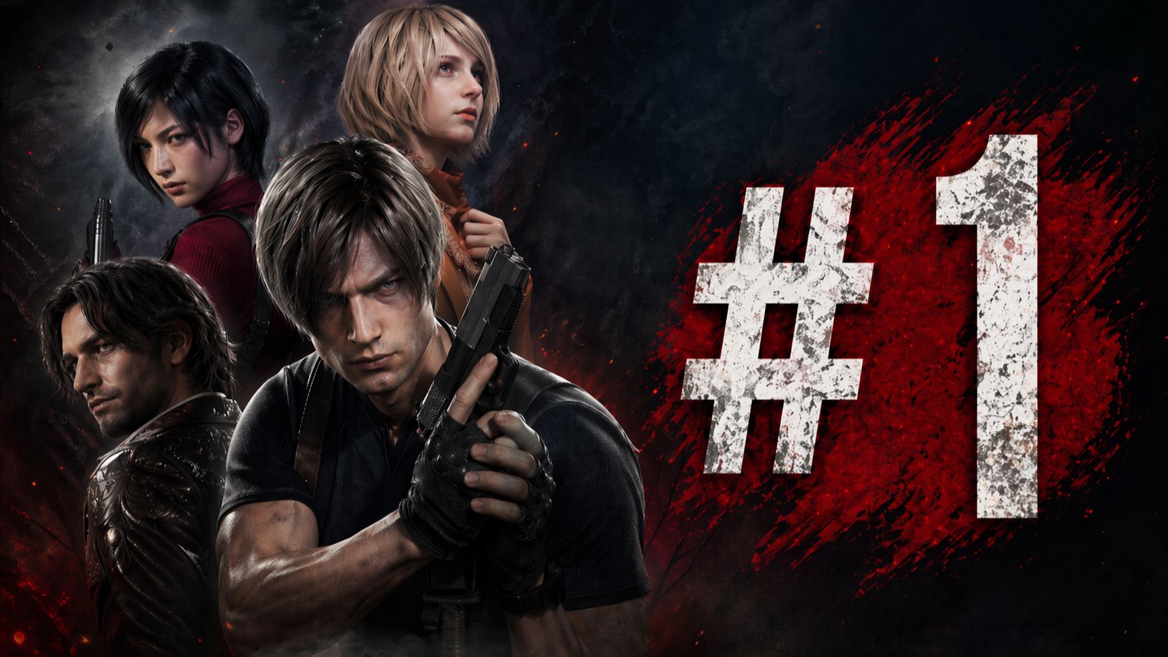 Resident Evil 4 Biohazard #1 начало, начали играть!