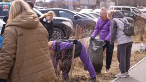 Дело с пользой и новыми знаниями: субботник с мастер-классом под открытым небом прошёл в Абакане