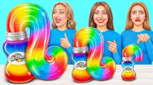 Большая, Средняя или Маленькая Тарелка Челлендж # Съедобная Битва от Candy DO