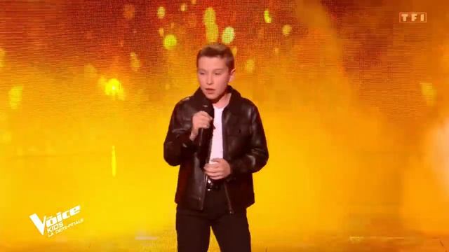 Тео - 13 лет исполняет песню  Джонни Холлидея - Желание.  # дети # поют # конкурс # Théo #