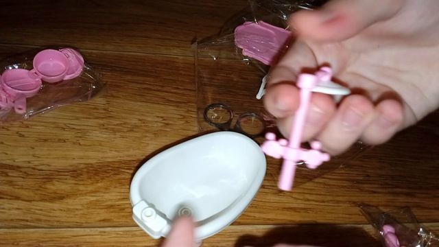 Распаковка# мебели для кукольного домика