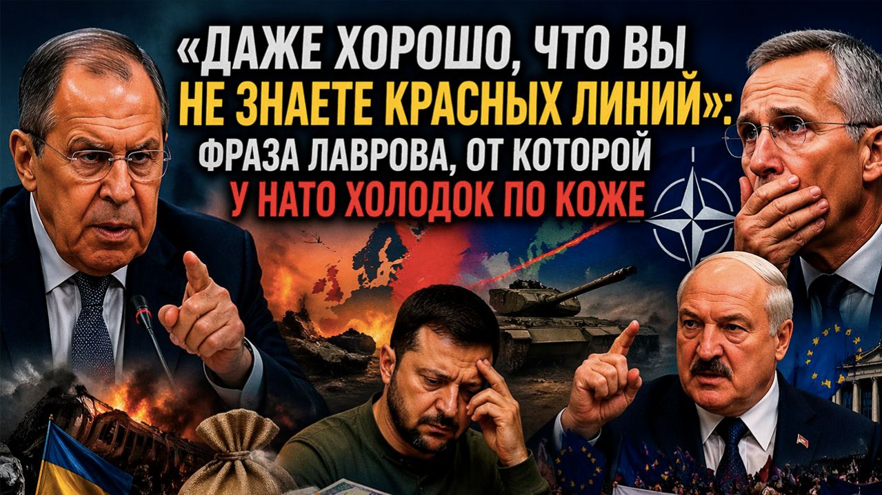 Лавров предупредил НАТО: «Терпение лопнет в самый неожиданный момент». На Западе занервничали