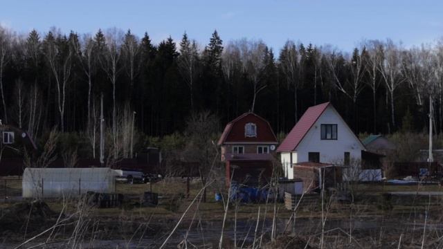 Апрель в деревне