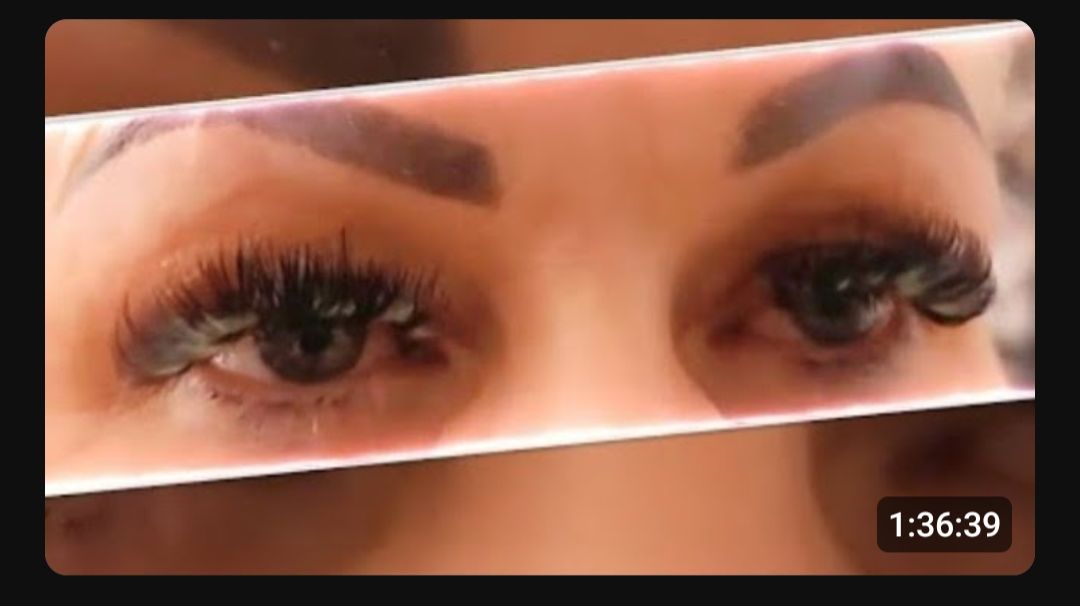 продолжаем клеить реснички. доделываем 👀👀👀🤷_♀️😍