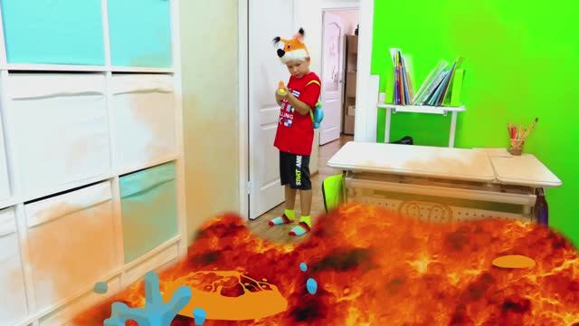 ПОЛ ЭТО ЛАВА! МУЛЬТИК ПРО ХЕЛПИКА! РОМА И ХЕЛПИК 171 СЕРИЯ