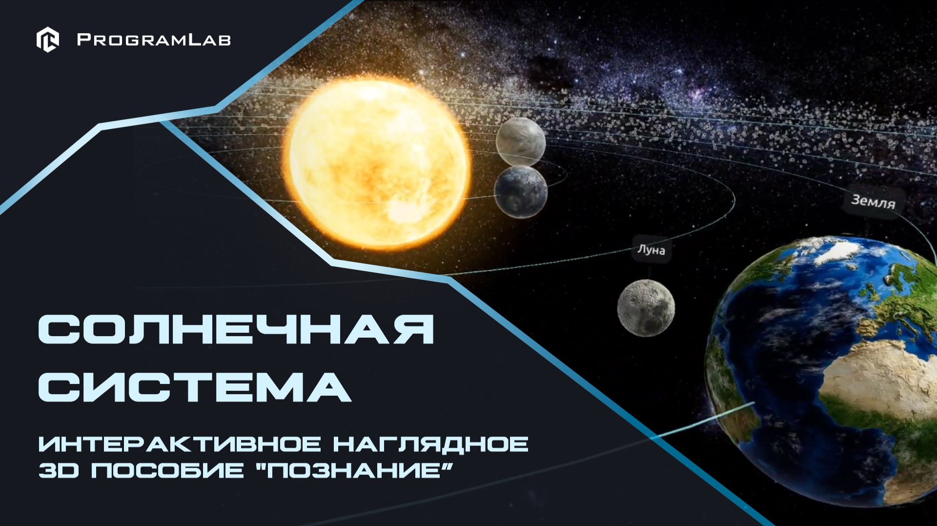 Солнечная система — Интерактивное 3D пособие 