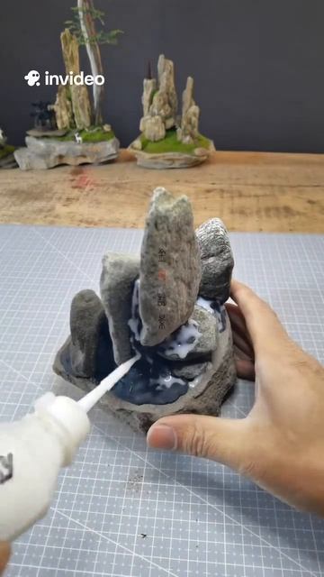 Making A Detailed Stone Landscape Art