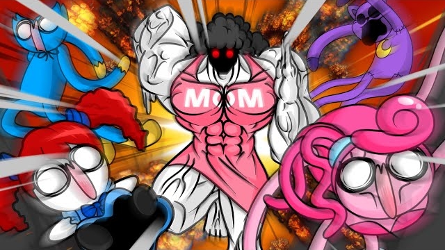 Мамины игры с Хаги Ваги и Поппи плей так 5