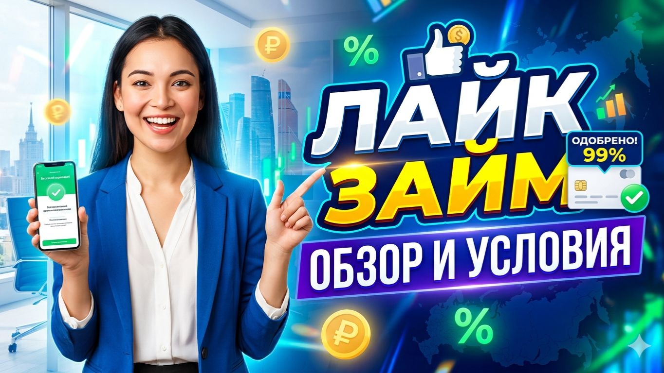 Лайк Займ обзор и условия! Займы с плохой кредитной историей