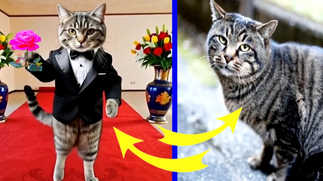 Мой кот — СУПЕРМОДЕЛЬ? Весёлый пранк над кошками