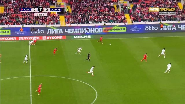 Обзор матча «Спартак» – «Ахмат» | Мир РПЛ 2025/26