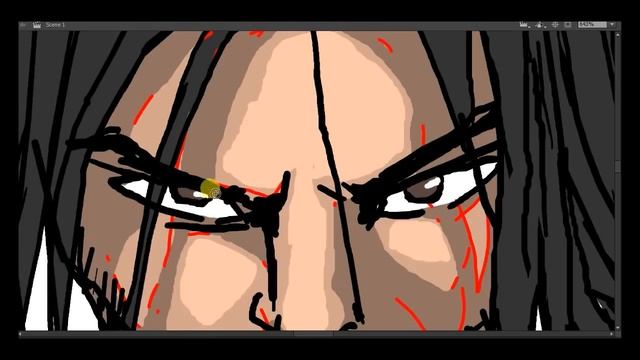 Drawing Concept Art, Bucky (Winter Soldier)