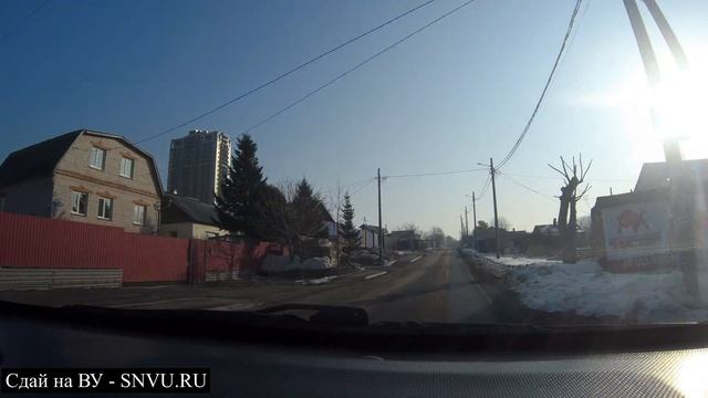 Артём. Центр - 19 школа. Одностороннее движение. Экзаменационные маршруты ГАИ г. Артём