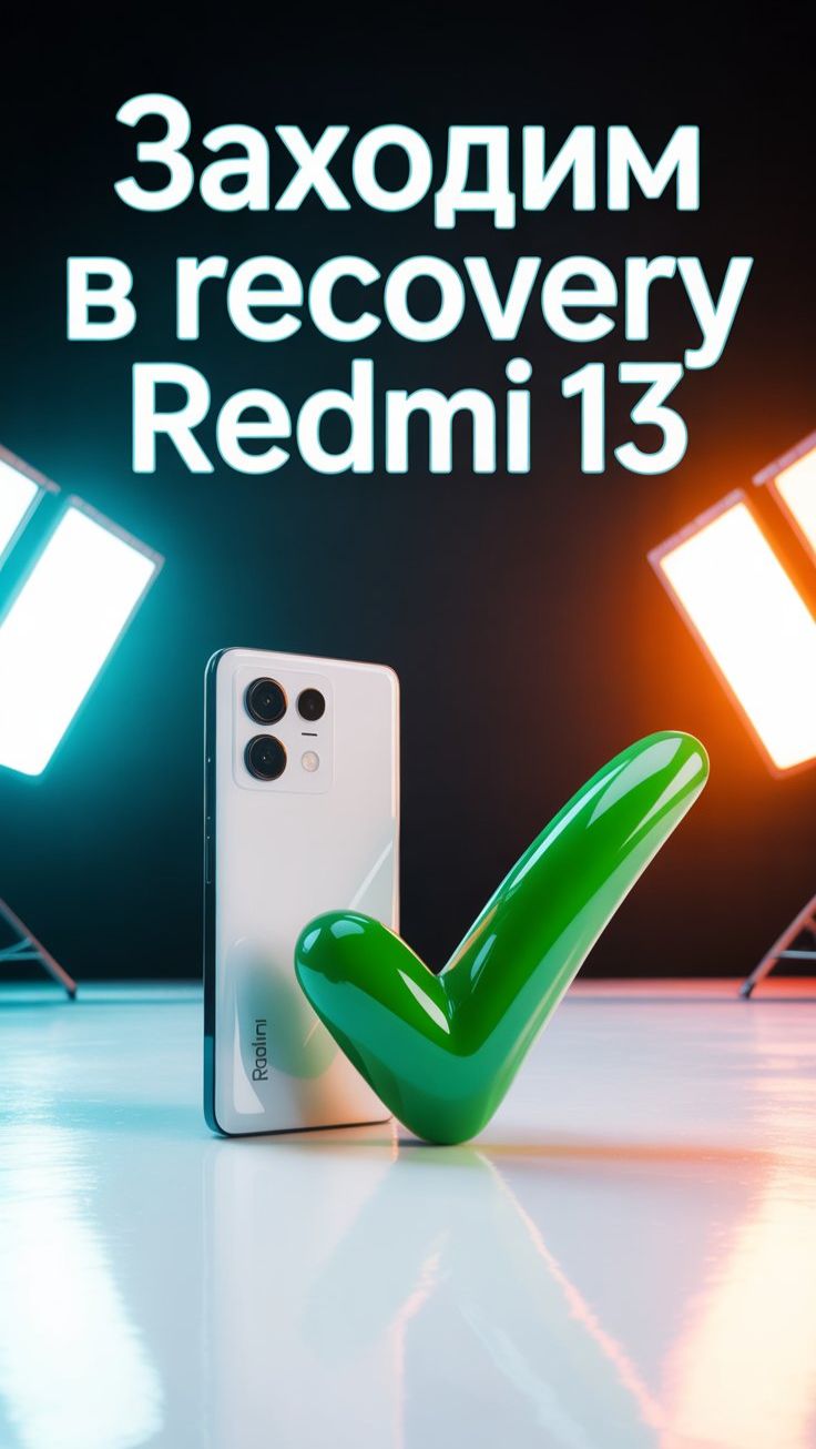 Redmi 13 как зайти в режим recovery✅удалить пароль с Xiaomi Redmi 13✅