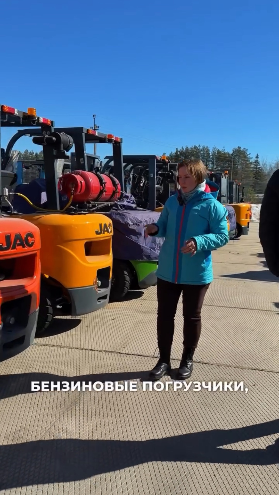 Про бензиновые погрузчики от @jac_rus_  подписывайтесь