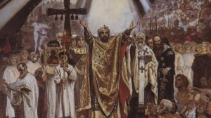 Владимир С. ( 978 - 988 ) - 1 период: его походы и крещение Руси ( 988 ).