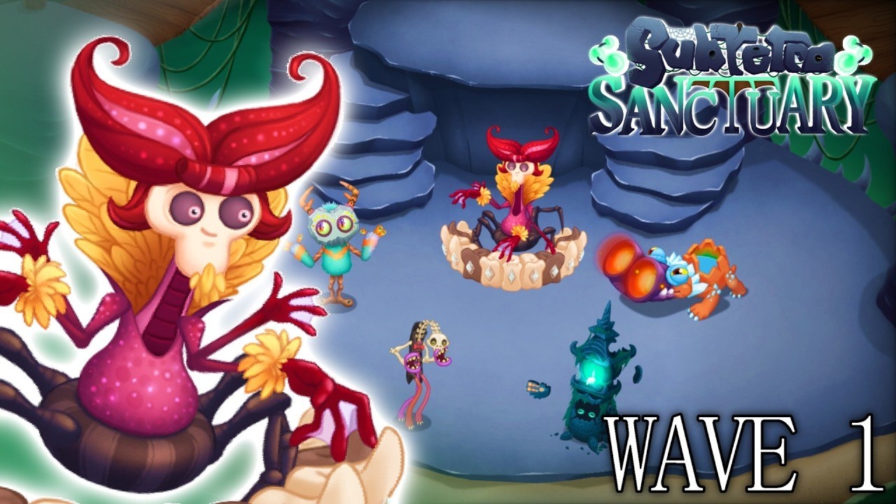 Подземное Святилище - Полная Песня (Волна 1) (Фанмейд, My Singing Monsters, Мои Поющие Монстры, Msm)