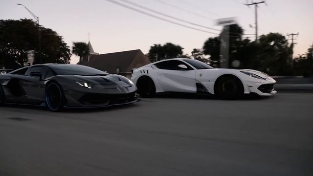 Ego - La Strada / Bugatti, SVJ, Ferrari Sunset Run