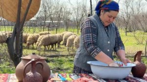 Готовим Кутаб из лаваша на огне Азербайджанская Кухня Деревенская Кухня  Рецепты