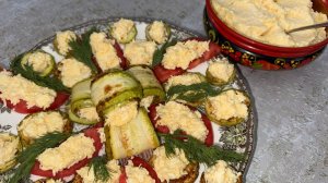 Сырная закусочка - просто и очень вкусно.