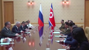 В Пхеньяне состоялись переговоры Владимира Колокольцева с министром общественной безопасности КНДР.