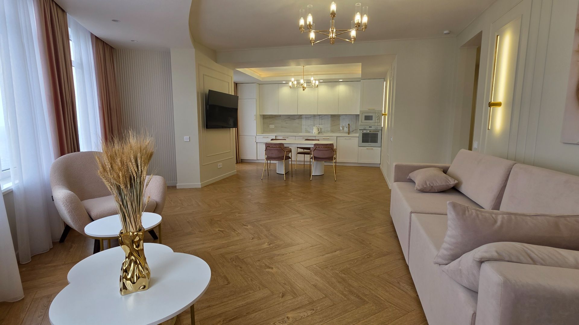 ЖК Россия, Ливадия, 3 ком. квартира с видом на море