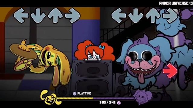 Фнф все персанажи поппи плейтайм