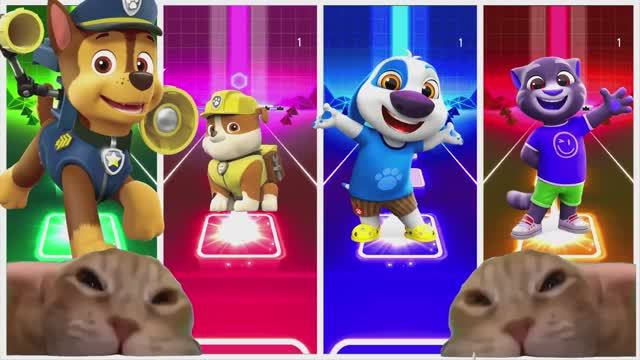 МУЛЬТИКИ ПРО СОБАЧЕК и Говорящих Друзей: ЩЕНЯЧИЙ ПАТРУЛЬ против ГОВОРЯЩЕГО ТОМА и АНЖЕЛЫ 🐾💥