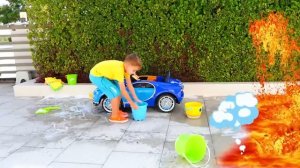 Веселые истории с игрушками для детей - Влад и Никита