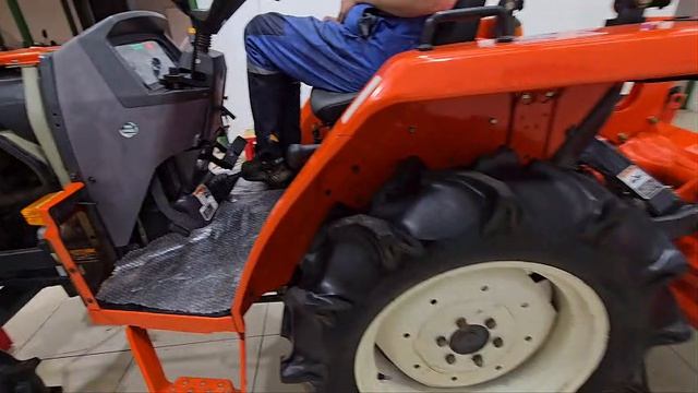 Обзор японского мини-трактора Kubota GL221