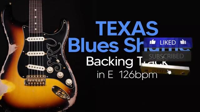 Гитарная минусовка I Texas Blues Shuffle в тональности E