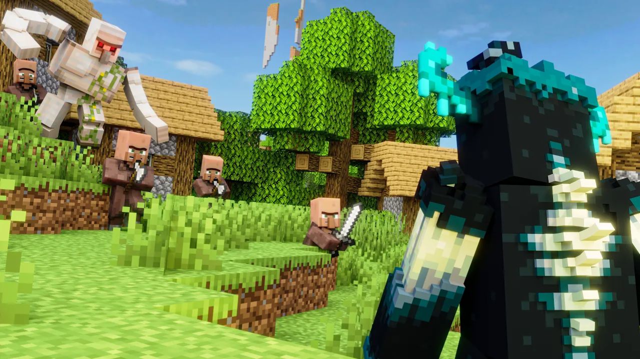 Эпическая битва за выживание в Майнкрафт