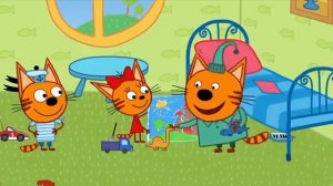 Три Кота Сборник крутых серий Мультфильмы для детей [get.gt]