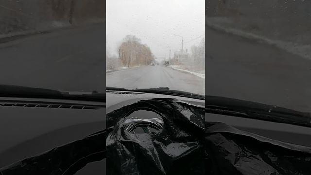 Такого снегопада давно не помнят здешние места.