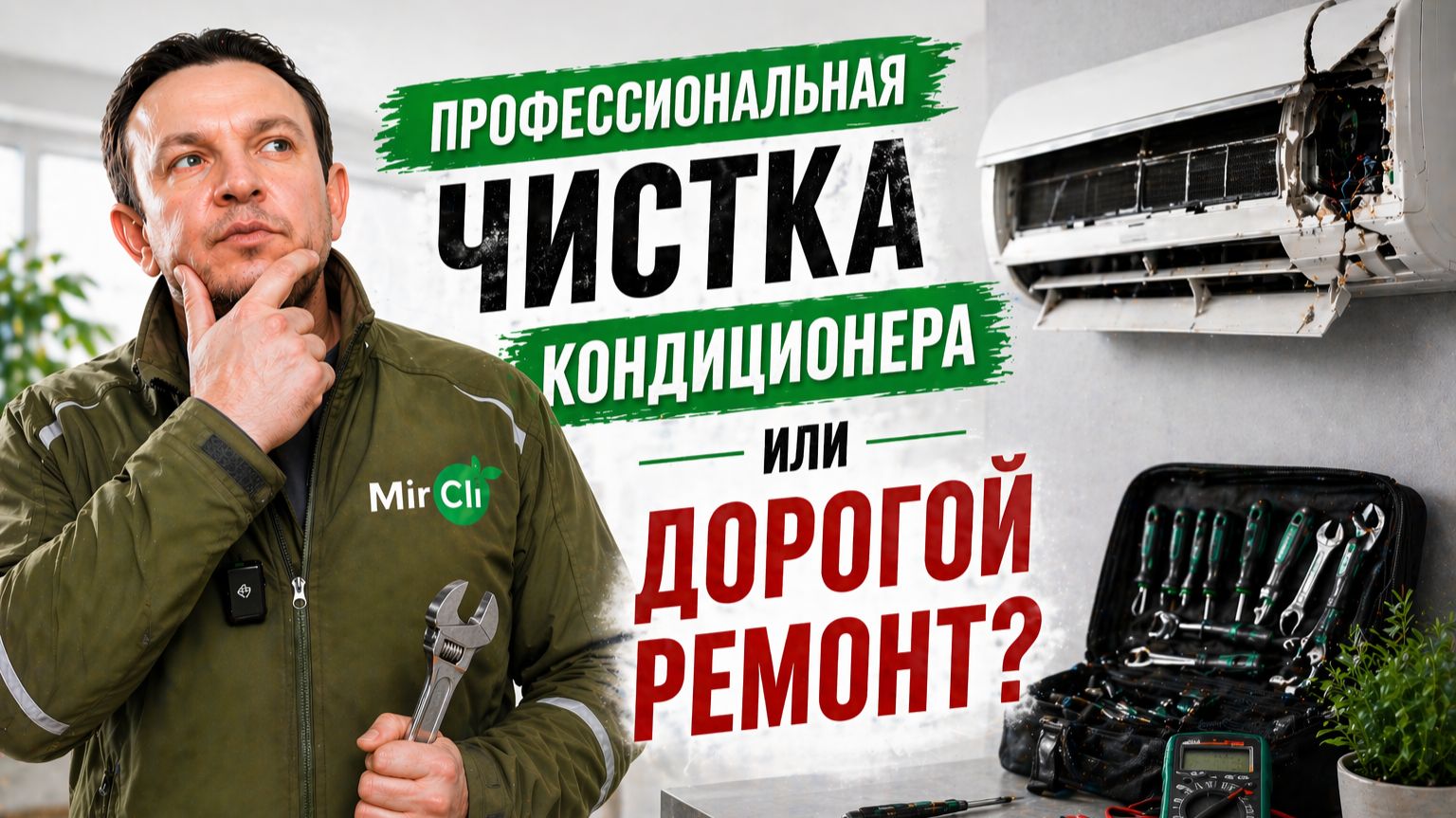А вы моете кондиционер? Что реально делают с кондиционером