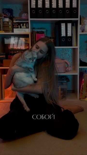 Мама VS Папа 🐱 До конца… У кого так же? Киса помогает папе продвинуть новый трек, отрабатывает свою