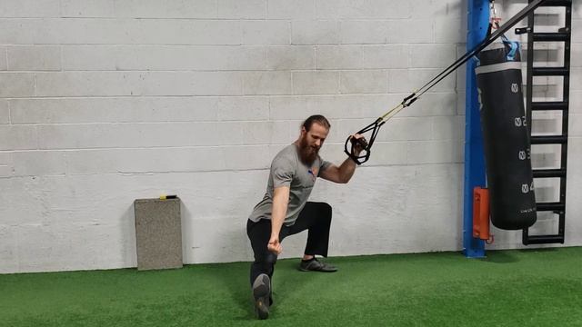 TRX Cossack Squat | ТРХ присед боковой/казацкий