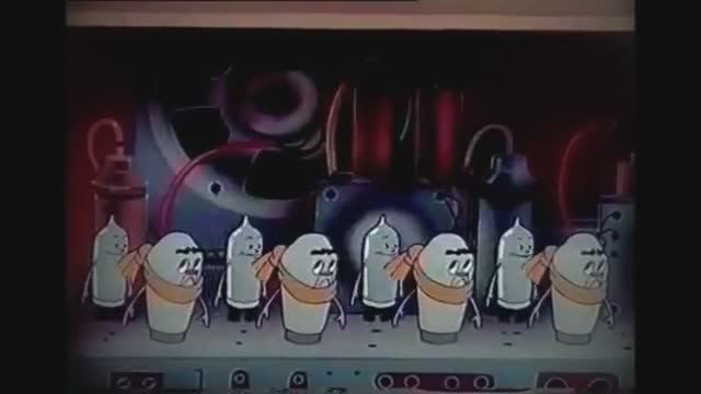 Забавная реклама немецких радиоламп  в 50-х годах