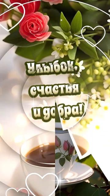 Доброе утро, Друзья!☕💐💖🌿