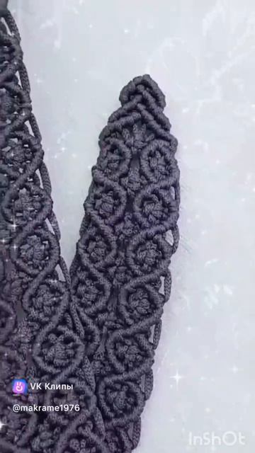 Ремень макраме.
