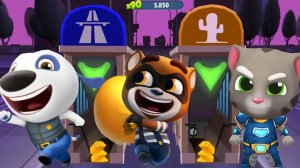 Говорящий Том бег за золотом, гонка на время, герои. Сборник. новая серия.Бегите, прыгайте и мчитесь