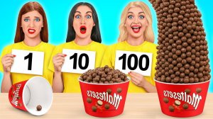 100 Слоев Еды Челлендж # Смешные Cитуации от Candy DO