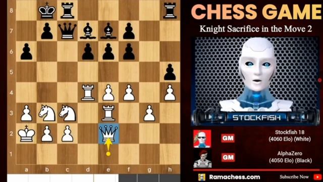 МОЖЕТ ЛИ STOCKFISH 18 ПОБЕДИТЬ ALPHAZERO С БЛЕСТЯЩЕЙ ЖЕРТВОЙ КОНЯ (2026)_ STOCKFISH CHESS на русском